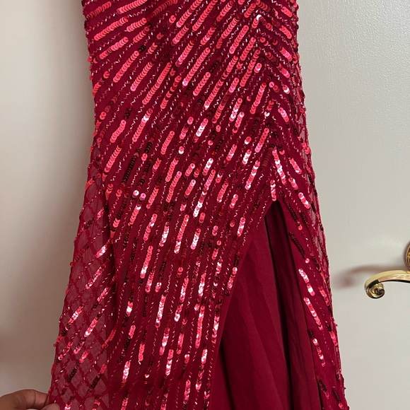 Sequin gown bought from David’s Bridal - Picture 4 of 6